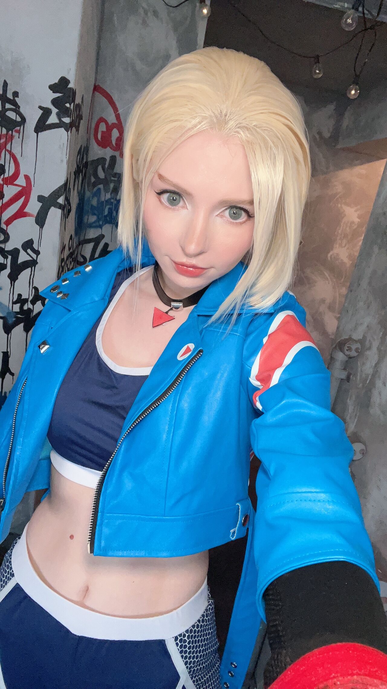 Амурный косплей Cammy White от Peachmilky натуральная грудь