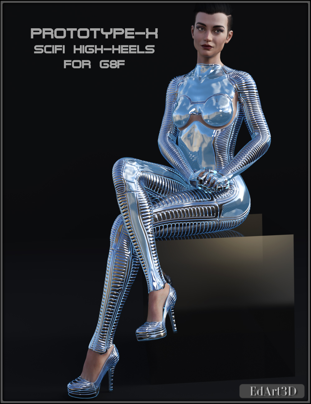 PROTOTYPE-X - SciFi High-Heels - for G8F (Repost)
